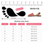 Avarca Glitter Leather Pink Silver Sandals for Women