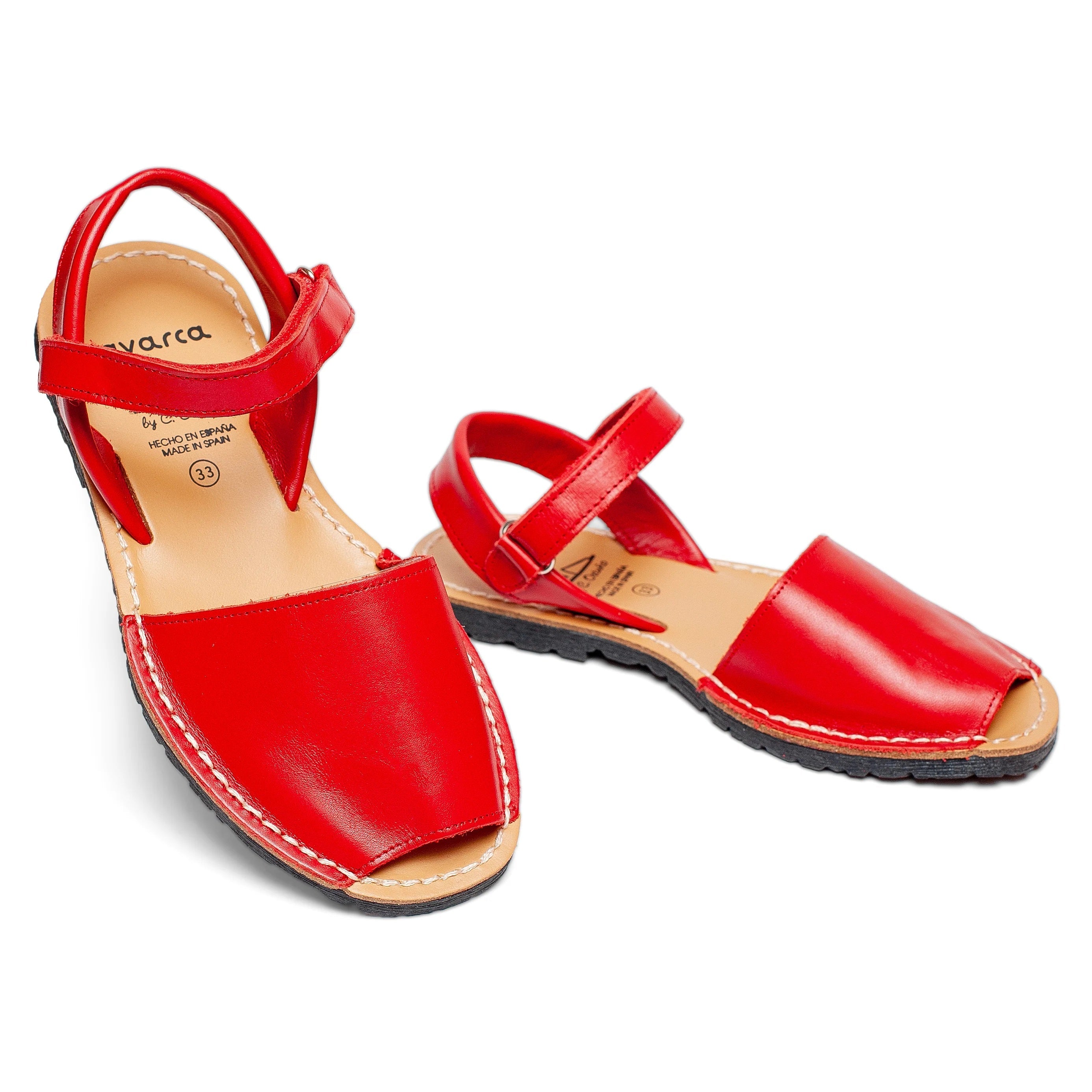 Avarca Multy Shine Glitter Leather Sandals for Girls