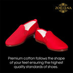 Comfortable Red Loafers for Boys and Girls