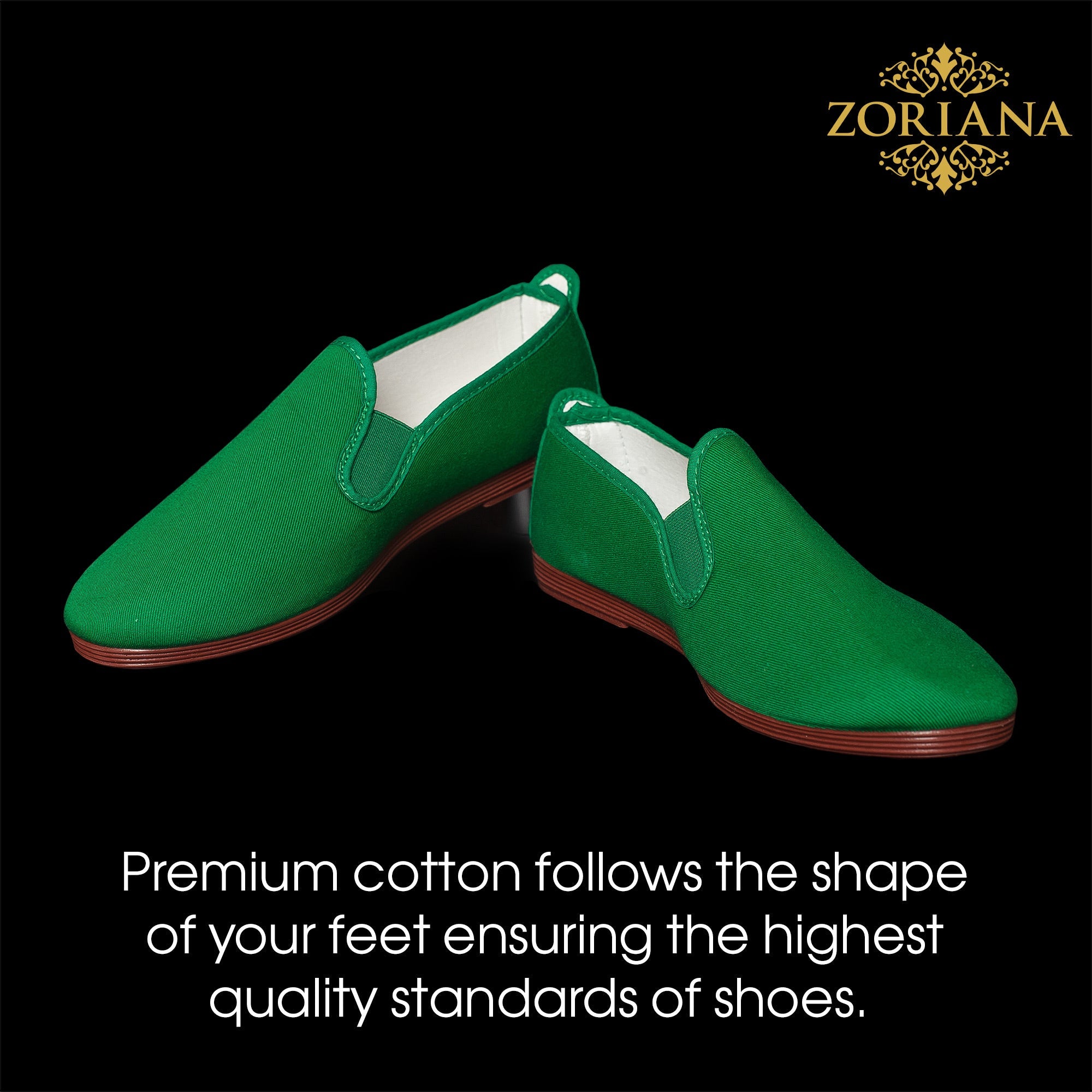 Comfortable Green Loafers for Women