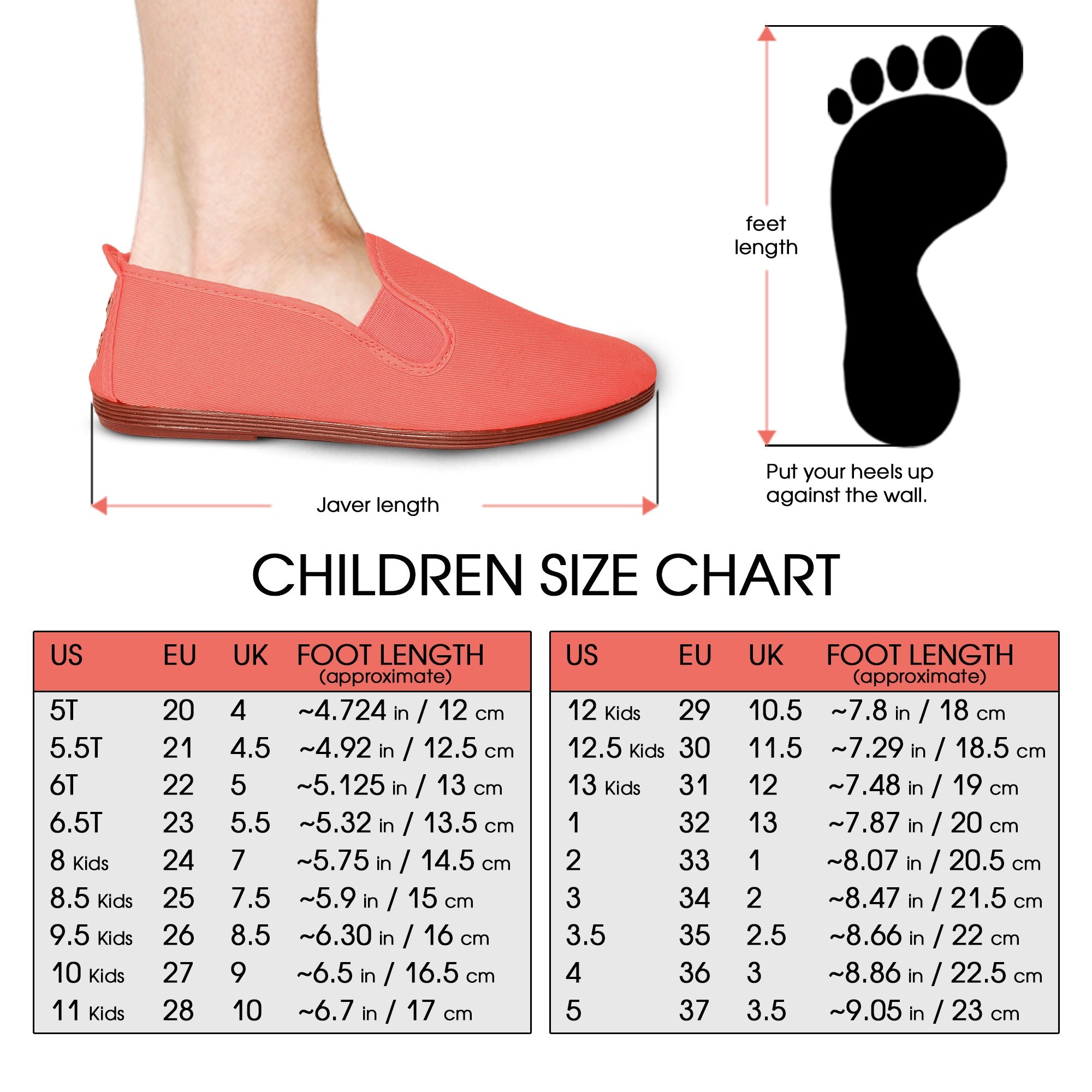 Comfortable Coral Loafers for Boys and Girls