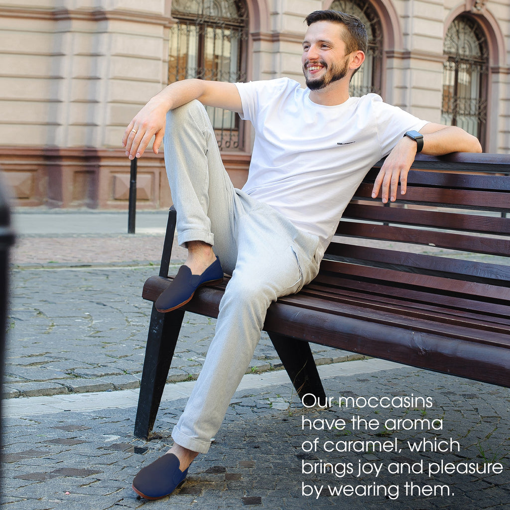 Comfortable Jeans Moccasins for Men