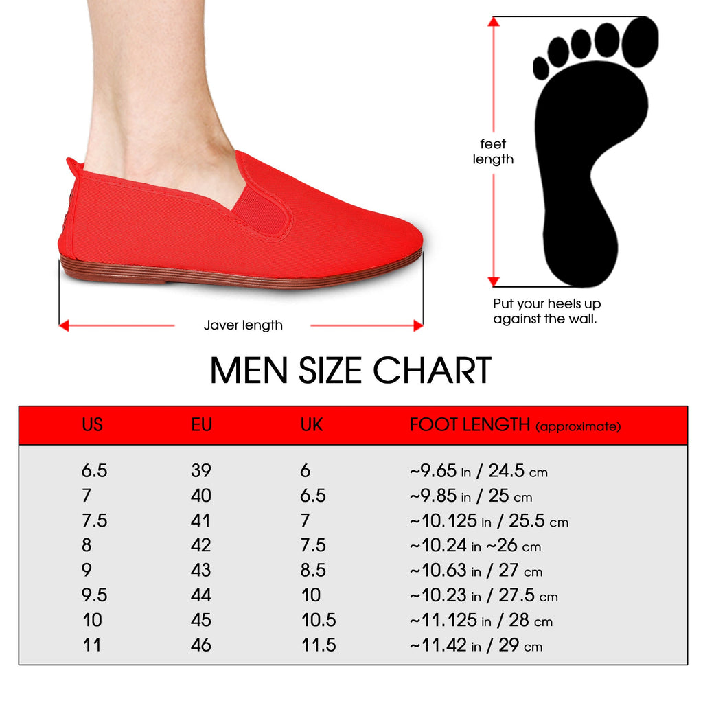 Comfortable Red Moccasins for Men