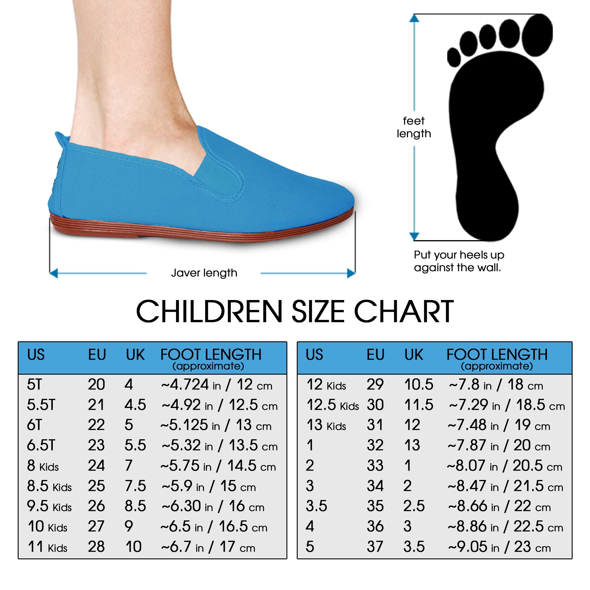 Comfortable Turqouise Loafers for Boys and Girls