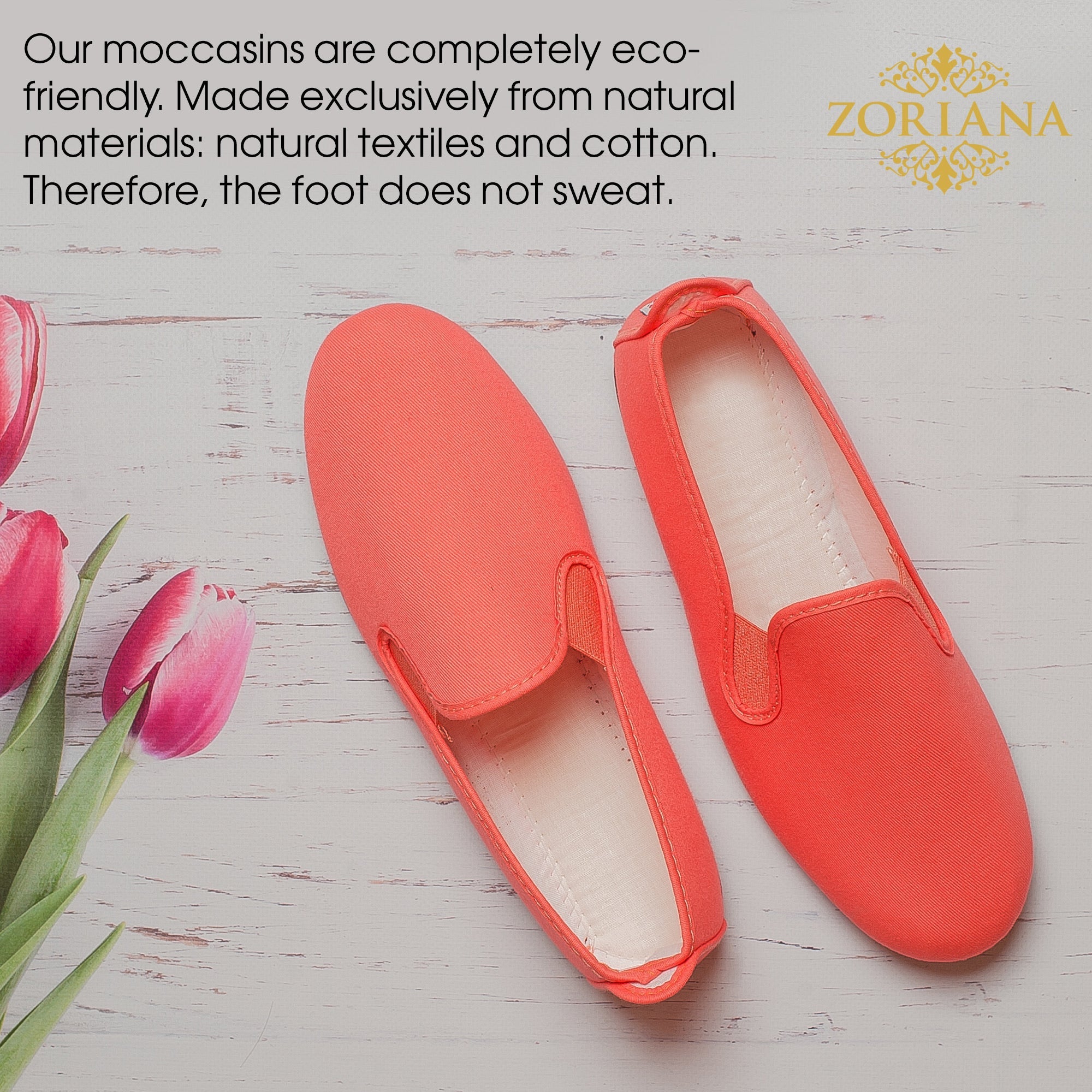 Comfortable Coral Loafers for Boys and Girls