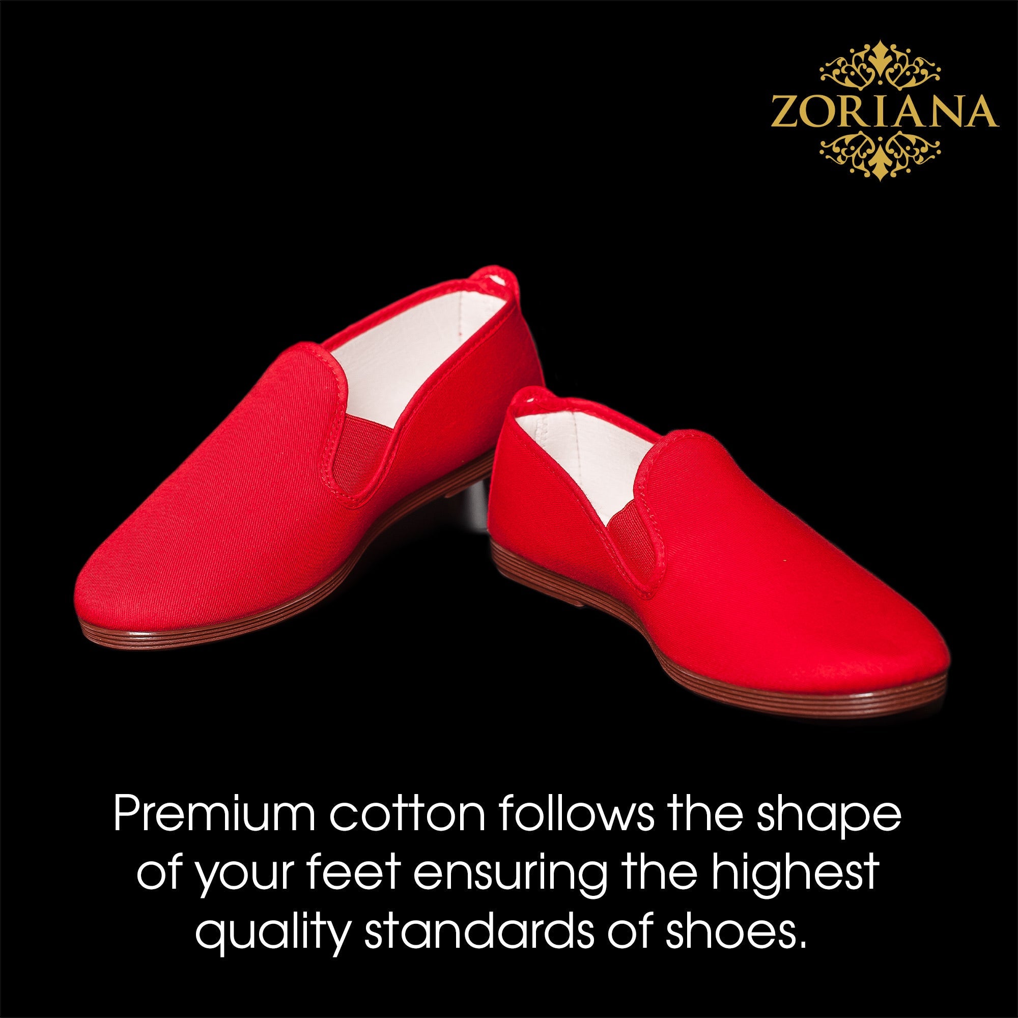 Comfortable Red Moccasins for Men