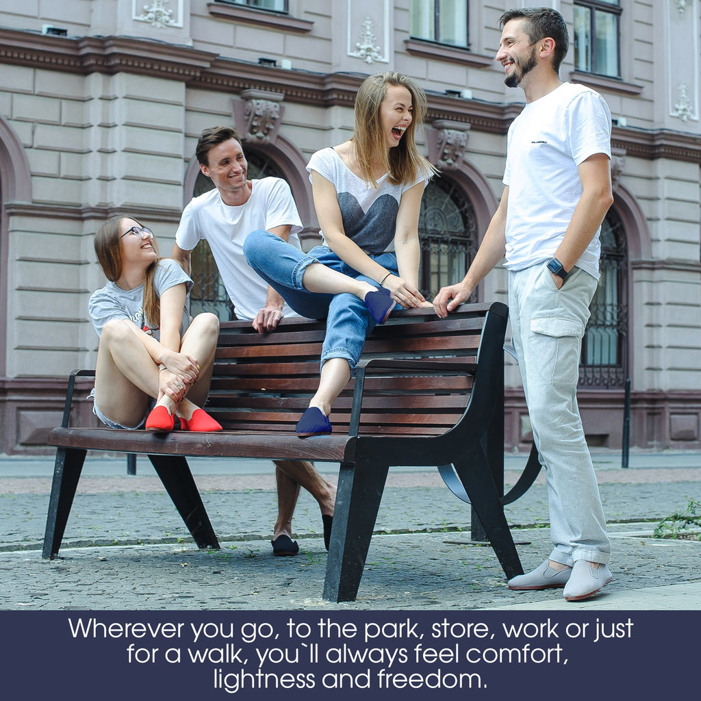 Comfortable Blue Loafers for Women