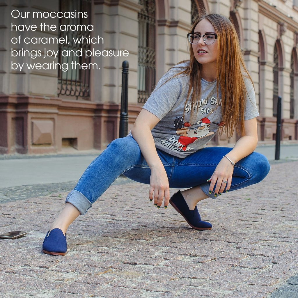 Comfortable Blue Loafers for Boys and Girls