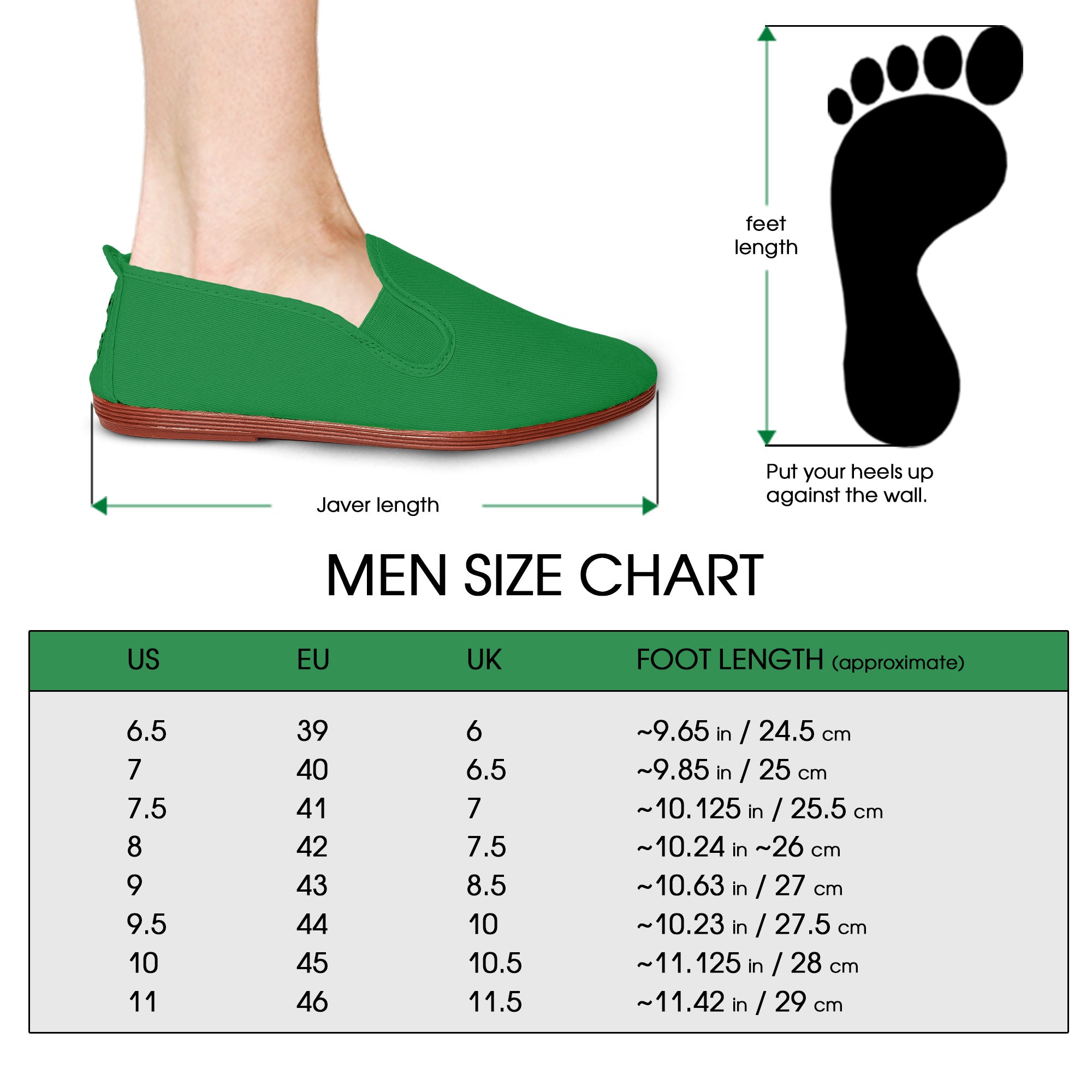 Comfortable Green Moccasins for Men