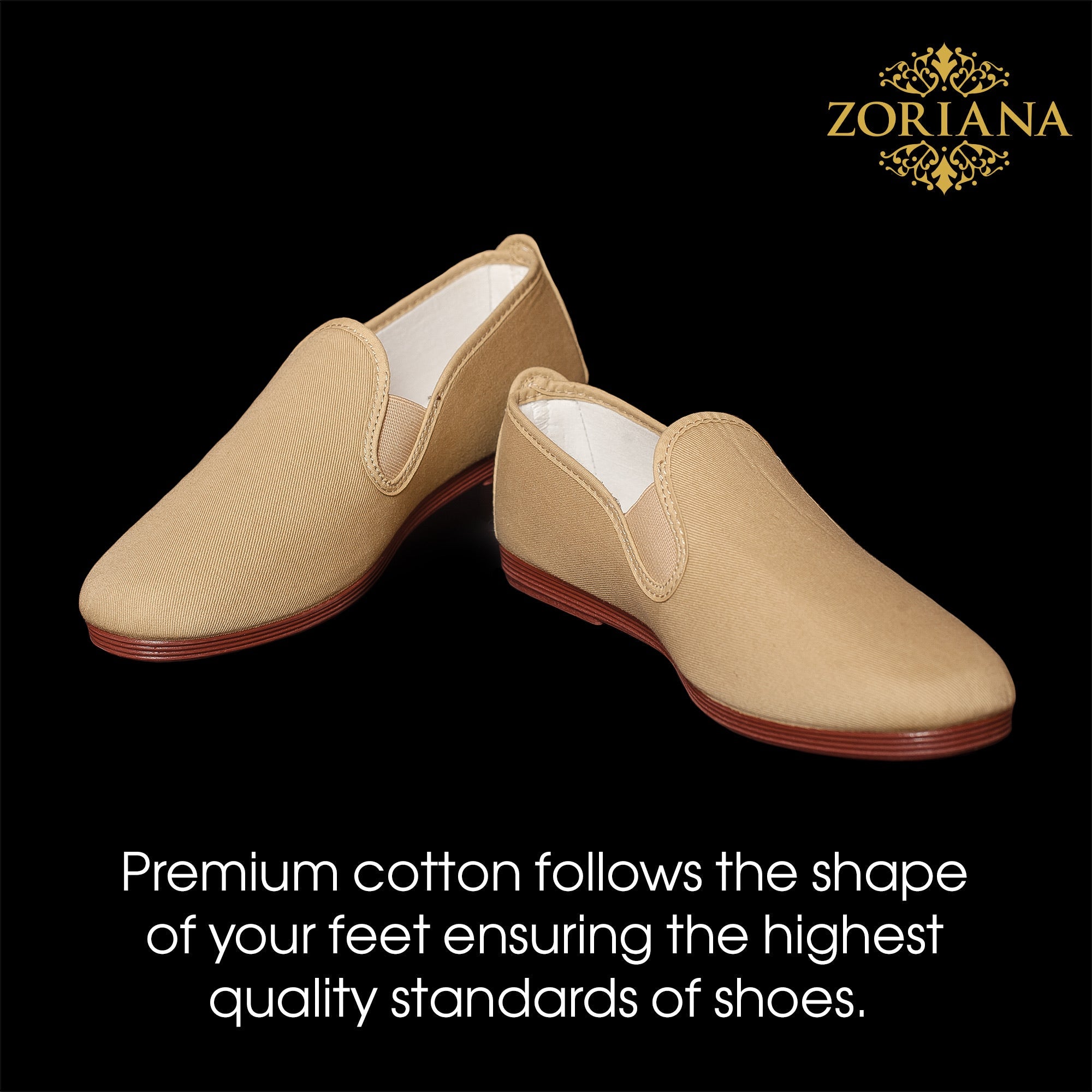 Comfortable Beige Moccasins for Men