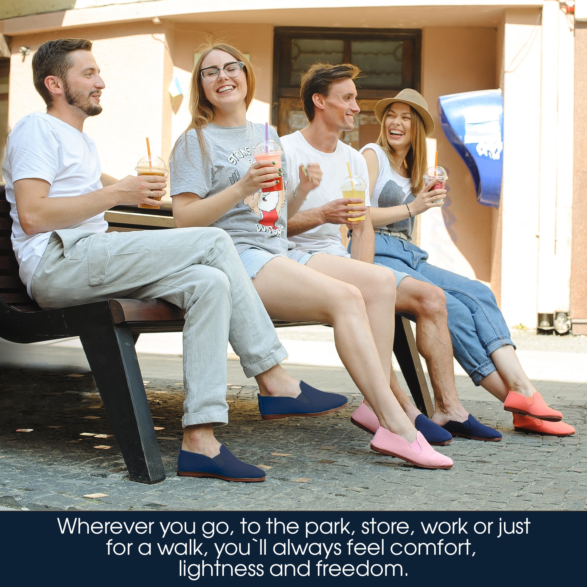 Comfortable Jeans Moccasins for Men